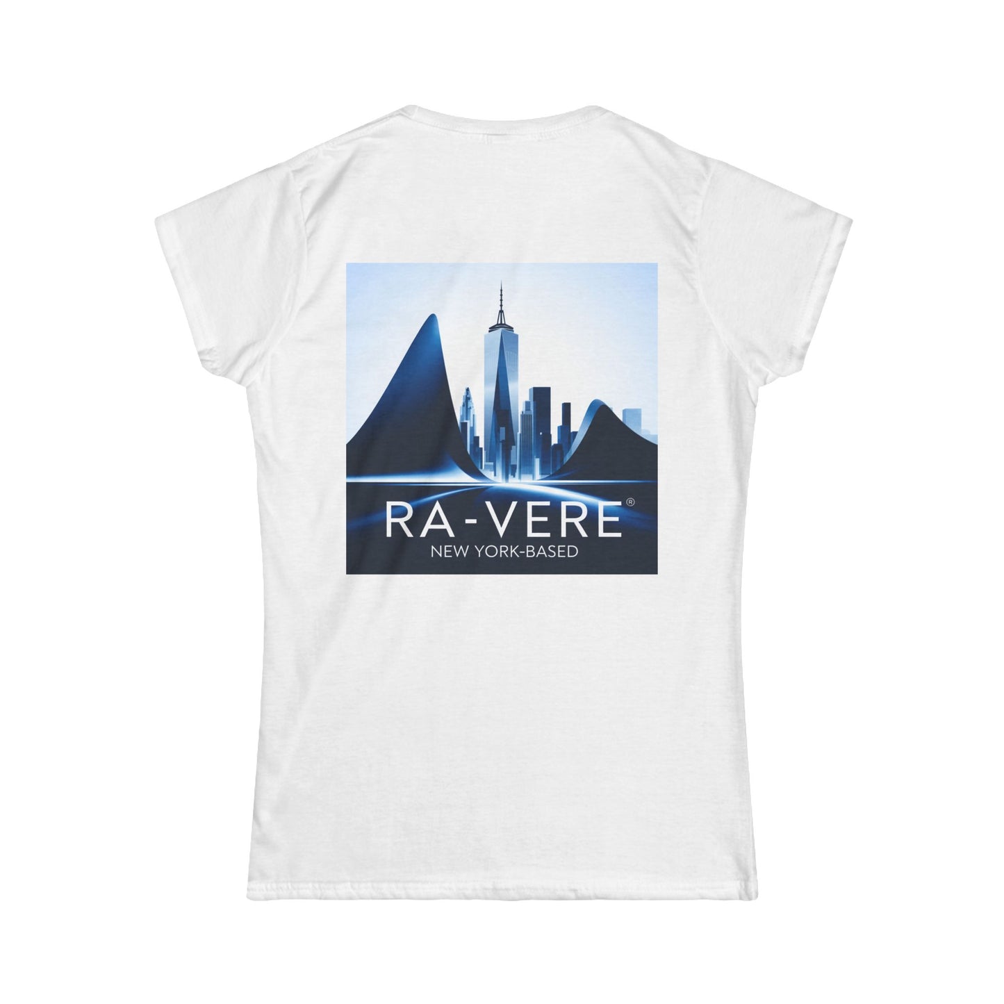 Women's Softstyle Tee - Urban City Scapes Trendy Design