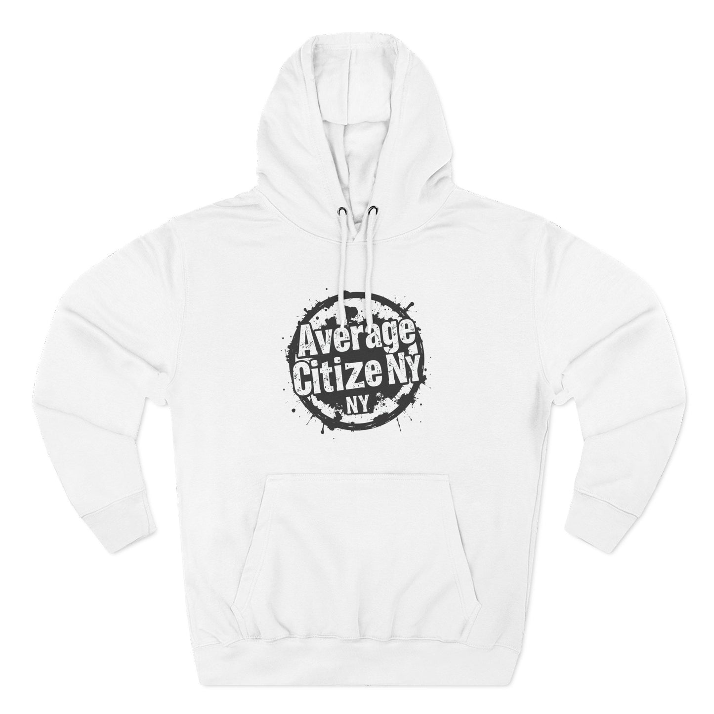 Fleece Hoodie City Graphic Urban Trendy Teens Average Citizen NY