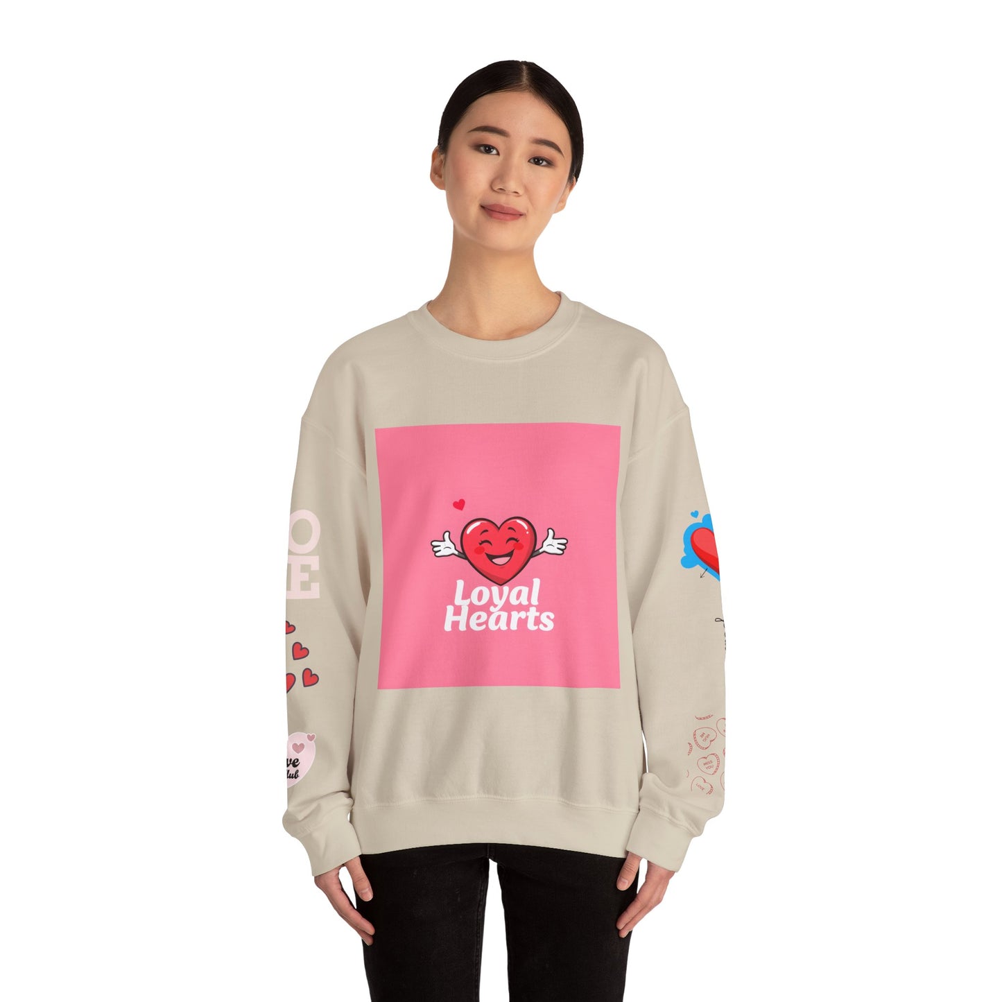 Valentine's Day Loyal Heart Sweatshirt