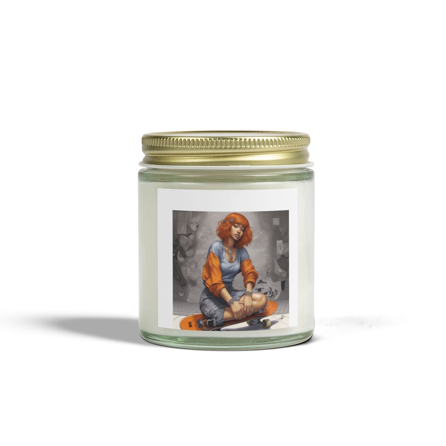 Coconut Apricot Scented Candles, Aromatherapy, Home Decor, Gift for Her, Self-Care, Relaxation
