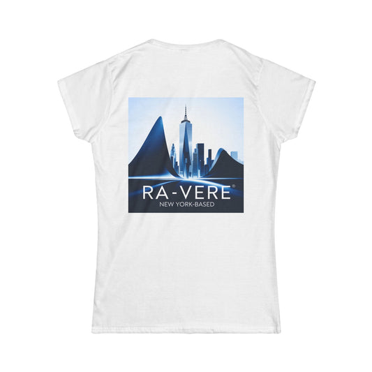 Women's Softstyle Tee - Urban City Scapes Trendy Design