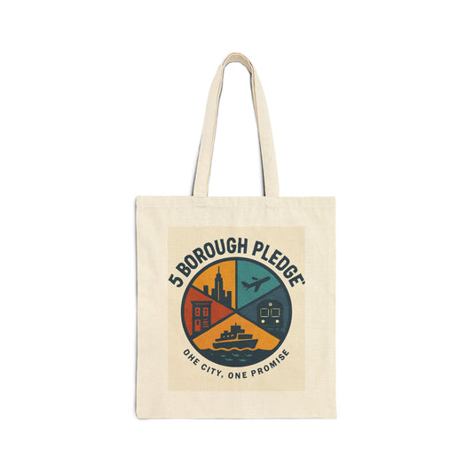 NYC 5 Borough Pledge Tote Bag